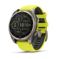 GARMIN Pametni sat Fenix 8 3,3 cm (1,3") 47 mm digitalni dodirni zaslon titanijski Wi-Fi GPS (satelit)